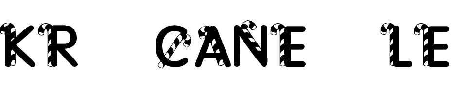 KR Cane Letters cкачати шрифт безкоштовно